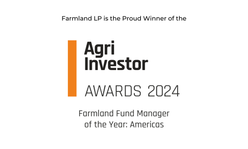 2024 Agri Investor Farmland Manager of the Year.
